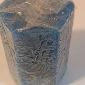 5" Tall Oxygonal Seashell Wax Burning Candle